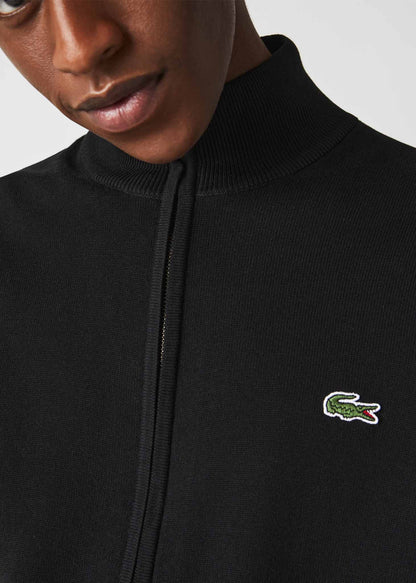 Lacoste Vesten  A Zip through sweater - black 