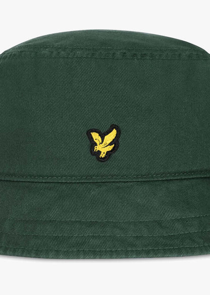 Lyle & Scott Bucket Hats  Cotton twill bucket hat - jade green 