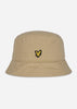 Lyle & Scott Bucket Hats  Cotton twill bucket hat - sand storm 