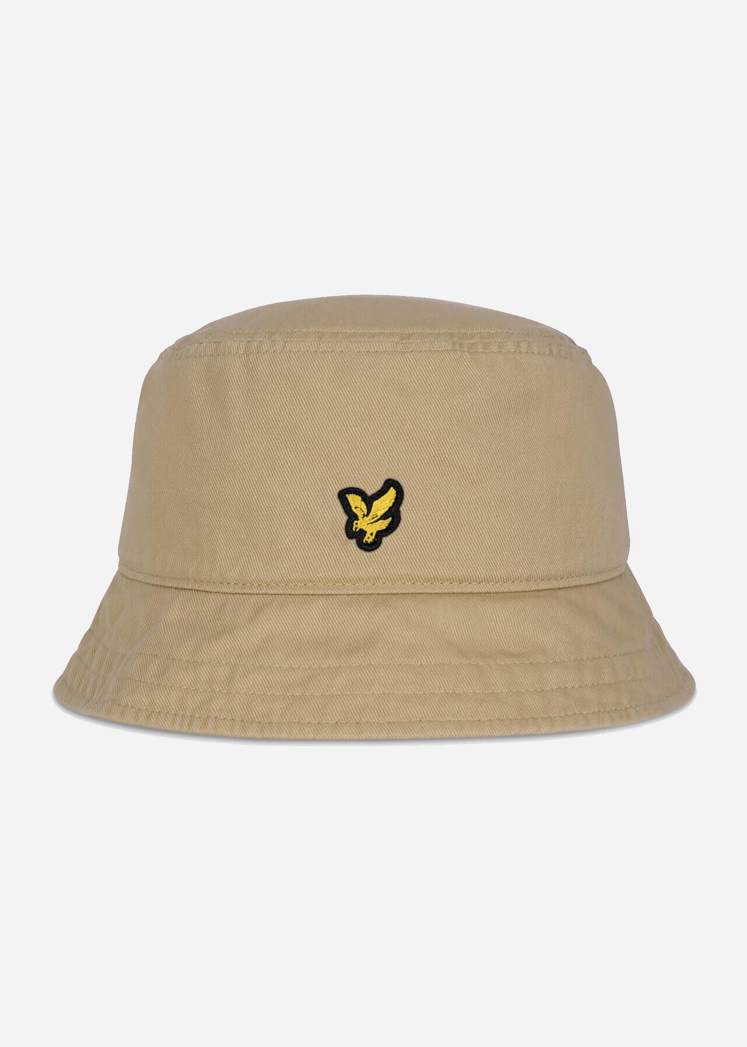 Lyle & Scott Bucket Hats  Cotton twill bucket hat - sand storm 