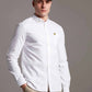 Light weight oxford shirt ss - white