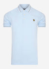 Lyle & Scott Polo's  Tipped polo shirt - deck blue white 