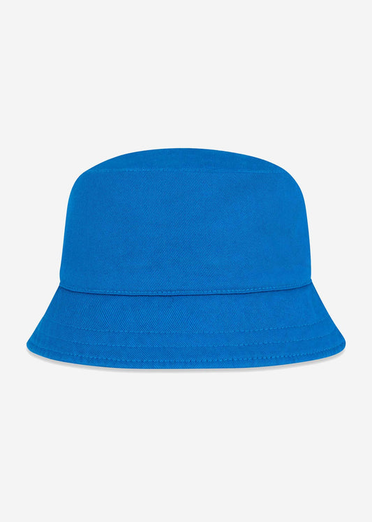 Lyle & Scott Bucket Hats  Reversible check bucket hat - navy ocean 