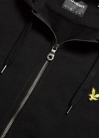 Lyle & Scott Vesten  Zip through hoodie - jet black 