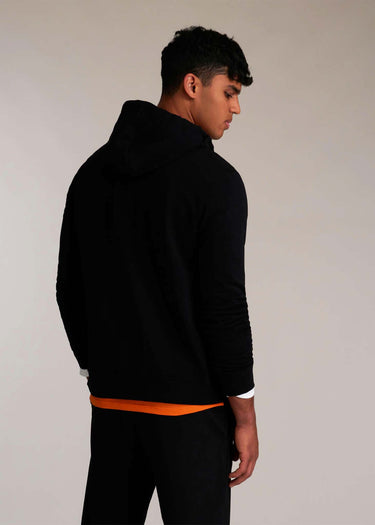 Lyle & Scott Vesten  Zip through hoodie - jet black 