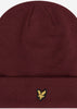 Lyle & Scott Mutsen  Beanie - merlot 