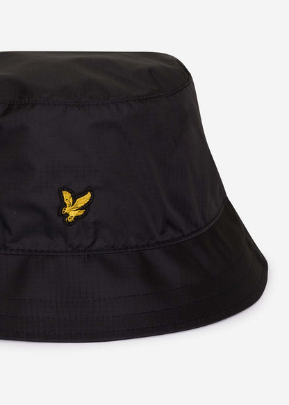 Lyle & Scott Bucket Hats  Ripstop bucket hat - true black 