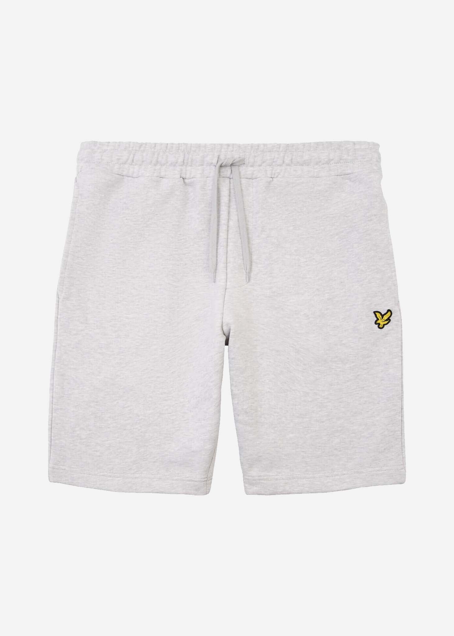 Lyle & Scott Korte Broeken  Sweat short - light grey marl 