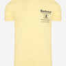 Barbour T-shirts  Chanonry tee - lemon 
