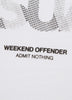 Weekend Offender T-shirts  Dunham - white 