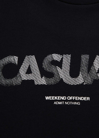 Weekend Offender T-shirts  Dunham - black 