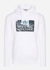 Weekend Offender Hoodies  Saturdays hoodie - white 