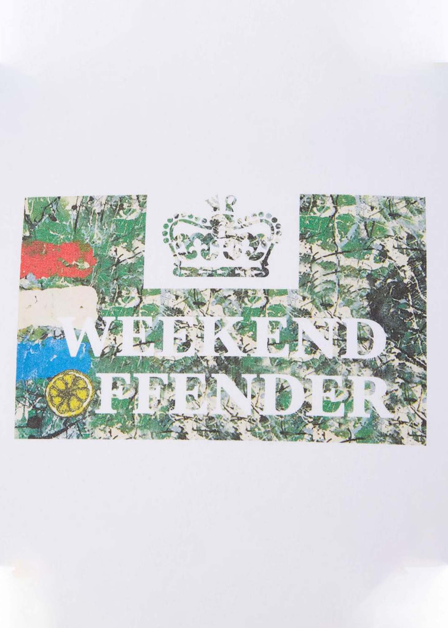 Weekend Offender Hoodies  Bad man hood - white 