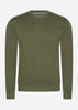 Weekend Offender Truien  F bomb - green clay 