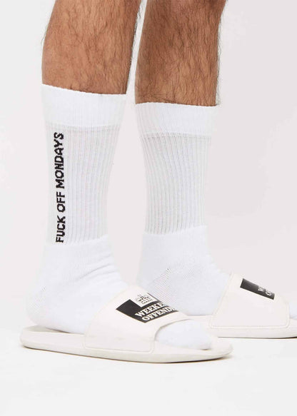 Weekend Offender Slippers  La piscine - white 