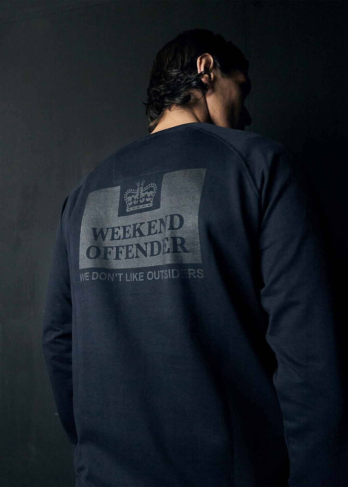 Weekend Offender Truien  Leo Gregory special sweat - navy 